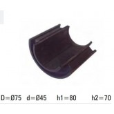 Полувтулка стабилизатора резина-металл SETRA