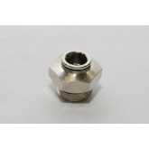 Соединитель аварийный металлический (наружная резьба) M22x1.5 d-12 трубки ПВХ