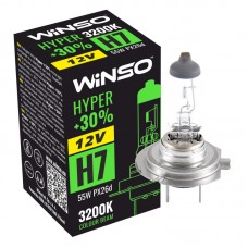 Галогеновая лампа Winso H7 12V 55W PX26d HYPER +30%