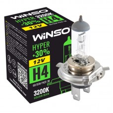 Галогеновая лампа Winso H4 12V 60/55W P43t-38 HYPER +30%