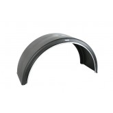 Крило вантажне причіп, напівпричіп односкатное (біла окантовка)